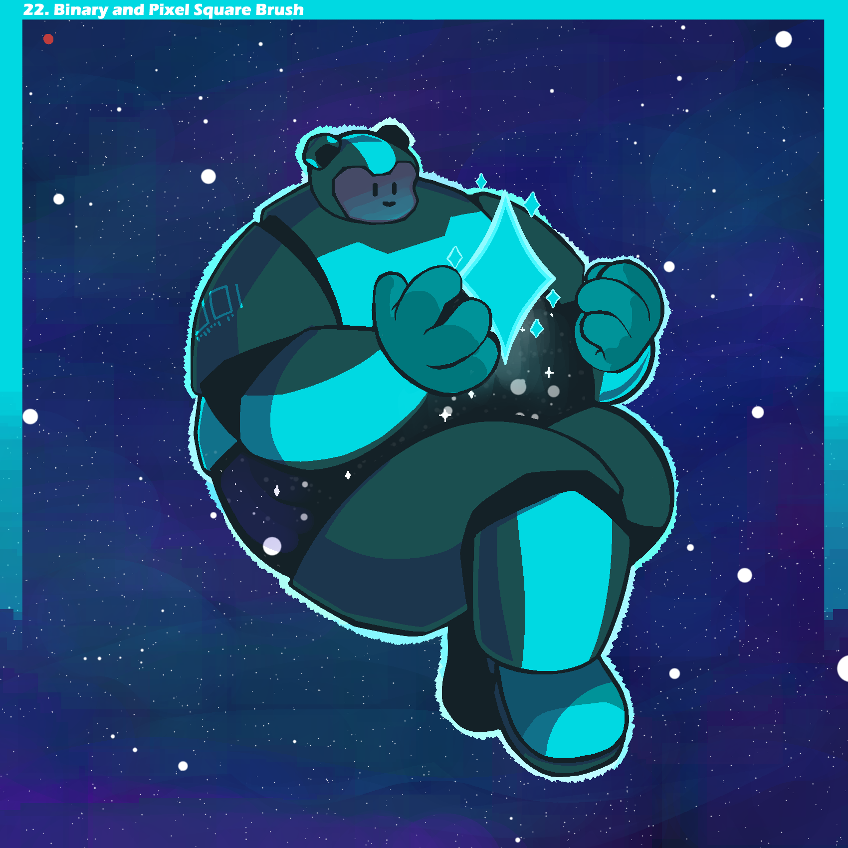 Space Bear in Space